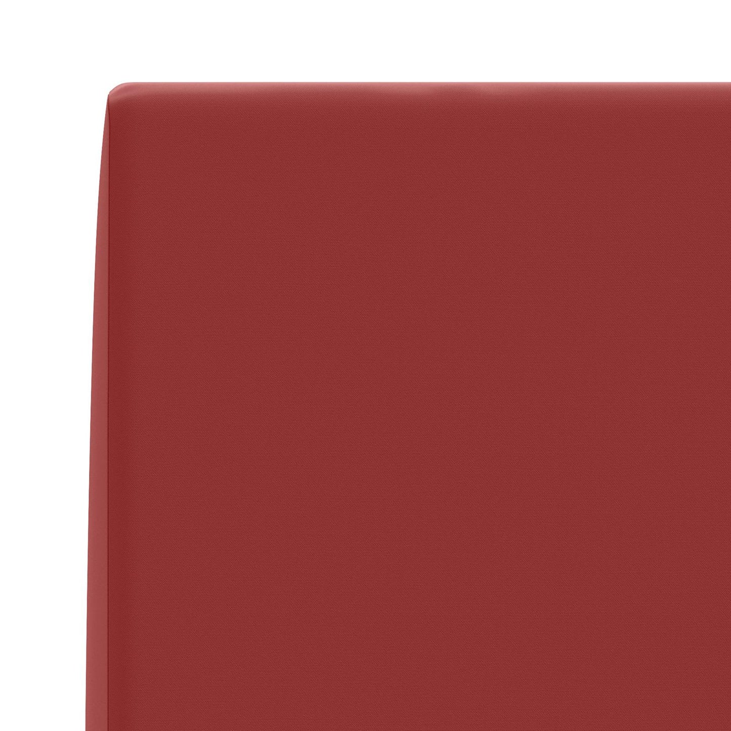 Back cushion SOEST 100% Polyester Wine red 120 x 20 x 40 cm
