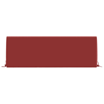 Back cushion SOEST 100% Polyester Wine red 120 x 20 x 40 cm