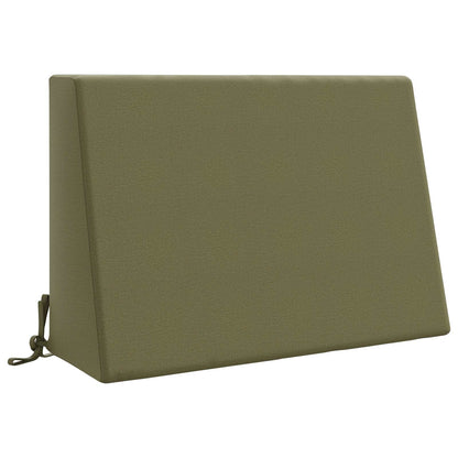 Back cushion SOEST 100% Polyester Olive green 60 x 20 x 40 cm