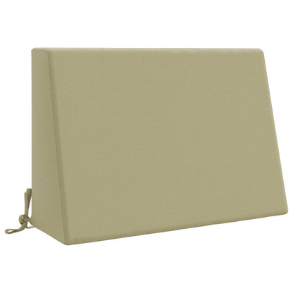 Back cushion SOEST 100% Polyester Light green 60 x 20 x 40 cm