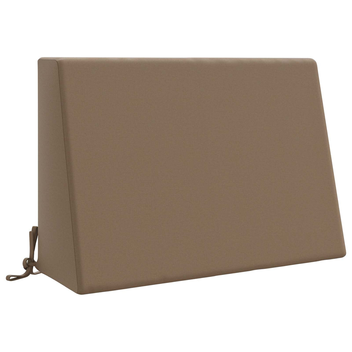 Back cushion SOEST 100% Polyester Taupe 60 x 20 x 40 cm