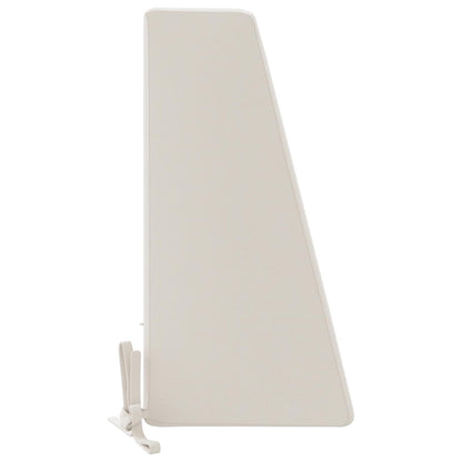 Back cushion SOEST 100% Polyester White 60 x 20 x 40 cm
