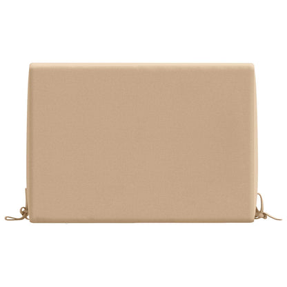 Back cushion SOEST 100% Polyester Sand 60 x 20 x 40 cm