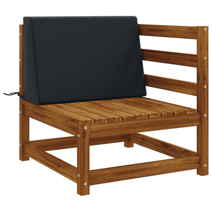 Back cushion SOEST 100% Polyester Dark blue 60 x 20 x 40 cm