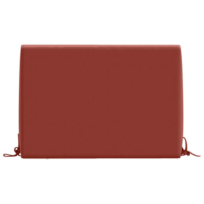 Back cushion SOEST 100% Polyester Red 60 x 20 x 40 cm