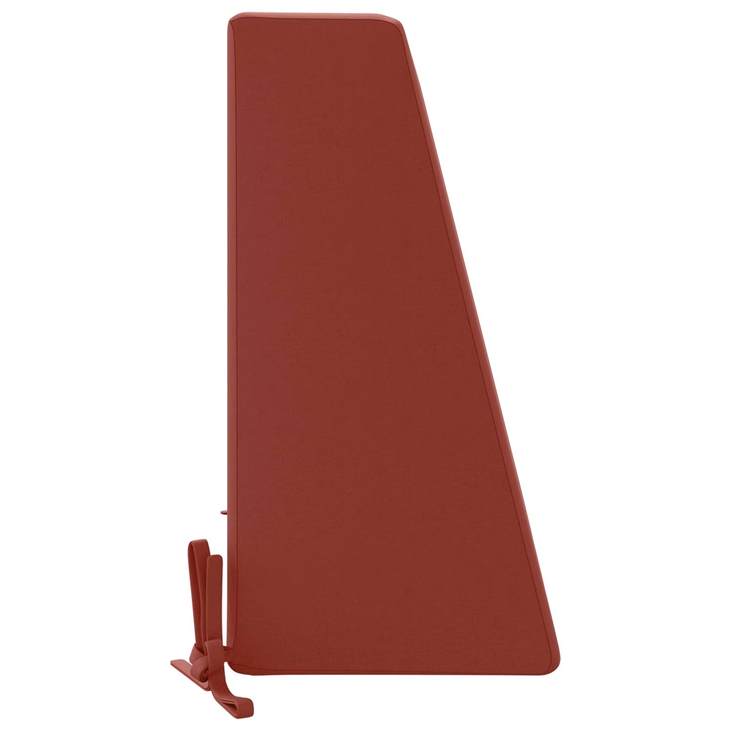 Back cushion SOEST 100% Polyester Red 60 x 20 x 40 cm