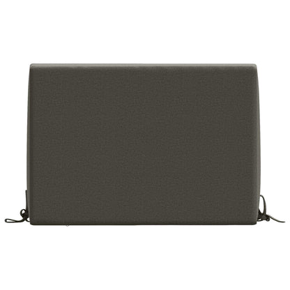 Back cushion SOEST 100% Polyester Anthracite 60 x 20 x 40 cm
