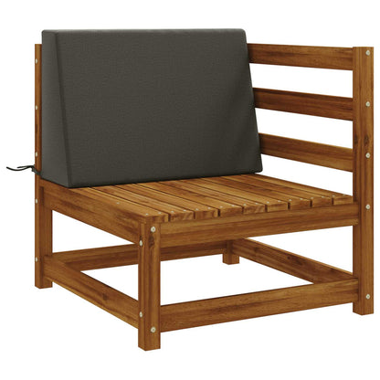 Back cushion SOEST 100% Polyester Anthracite 60 x 20 x 40 cm