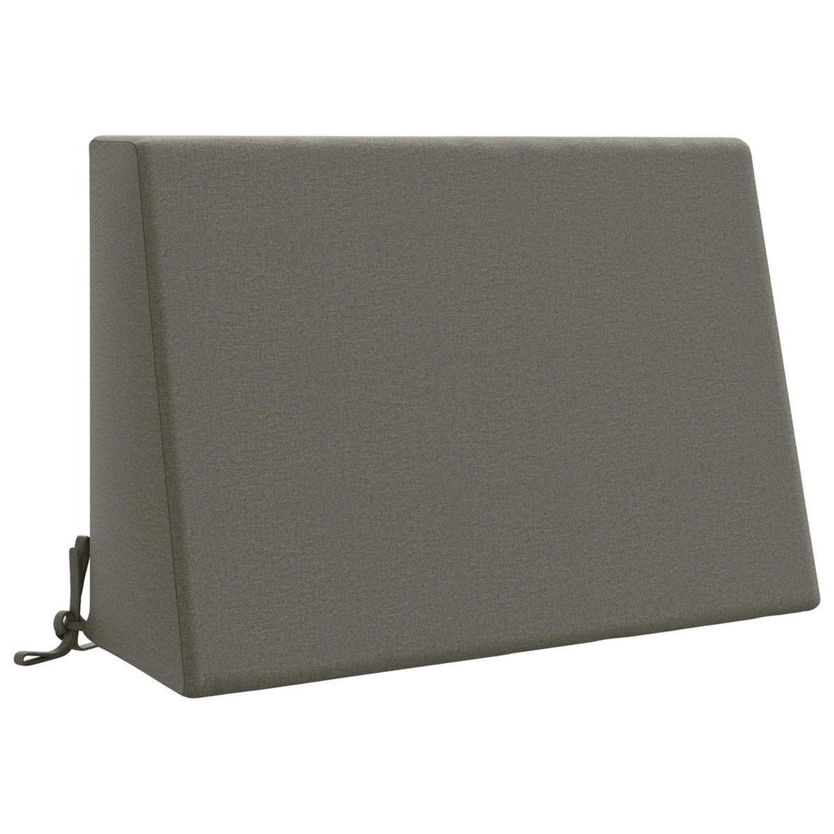 Back cushion SOEST 100% Polyester Grey 60 x 20 x 40 cm