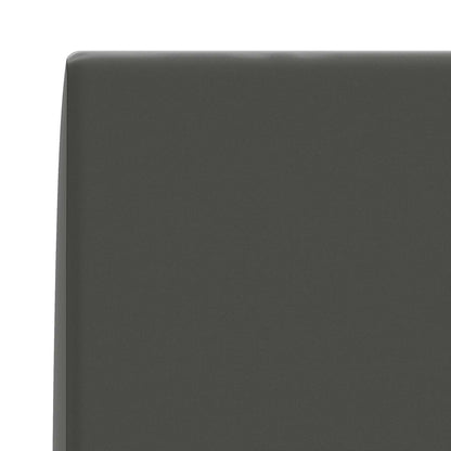 Back cushion SOEST 100% Polyester Anthracite 60 x 20 x 40 cm