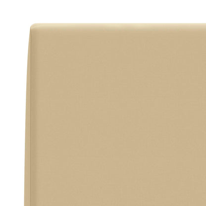 Back cushion SOEST 100% Polyester Beige 60 x 20 x 40 cm