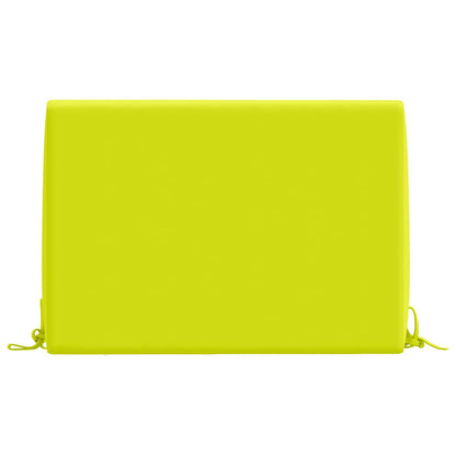 Back cushion SOEST 100% Polyester Bright green 60 x 20 x 40 cm