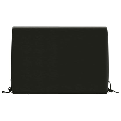 Back cushion SOEST 100% Polyester Black 60 x 20 x 40 cm