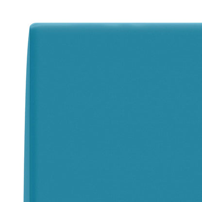 Back cushion SOEST 100% Polyester Light blue 60 x 20 x 40 cm