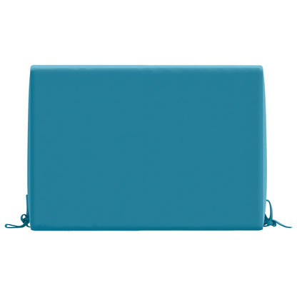 Back cushion SOEST 100% Polyester Light blue 60 x 20 x 40 cm