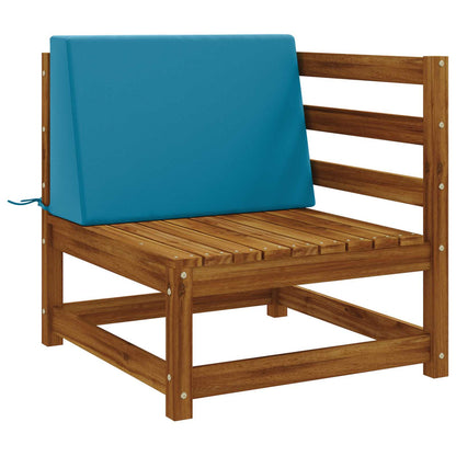 Back cushion SOEST 100% Polyester Light blue 60 x 20 x 40 cm
