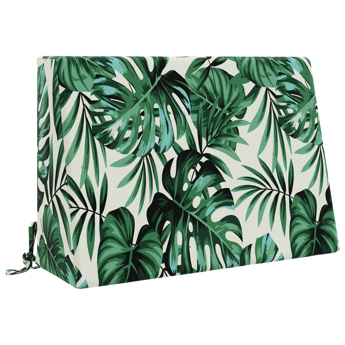 Back cushion SOEST 100% Polyester Leaf pattern 60 x 20 x 40 cm