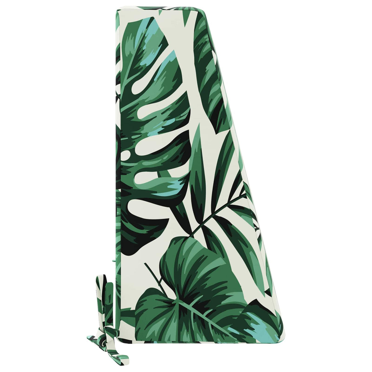 Back cushion SOEST 100% Polyester Leaf pattern 60 x 20 x 40 cm