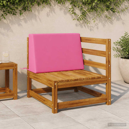 Back cushion SOEST 100% Polyester Pink 60 x 20 x 40 cm