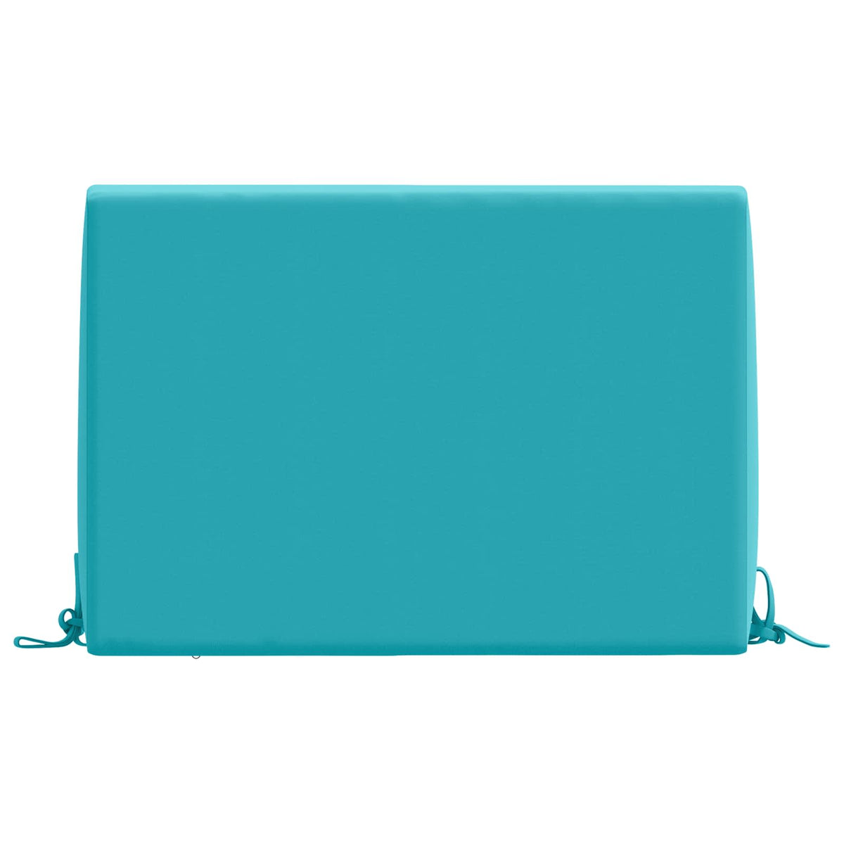 Back cushion SOEST 100% Polyester Turquoise 60 x 20 x 40 cm