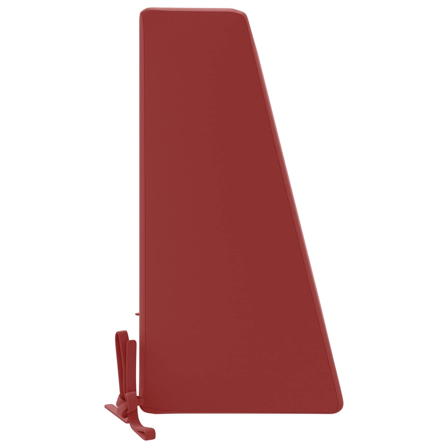 Back cushion SOEST 100% Polyester Wine red 60 x 20 x 40 cm