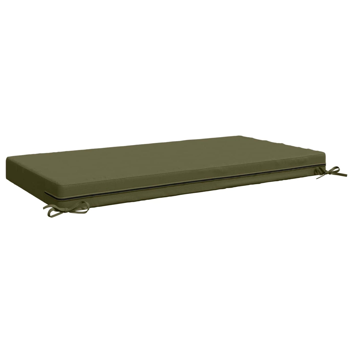Seat Cushion SOEST 100% Polyester Olive Green 120 x 80 x 10 cm