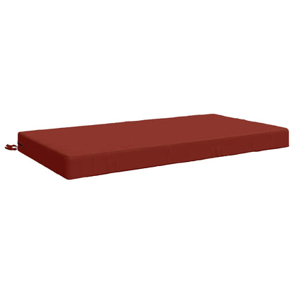 Seat Cushion SOEST 100% Polyester Red 120 x 80 x 10 cm