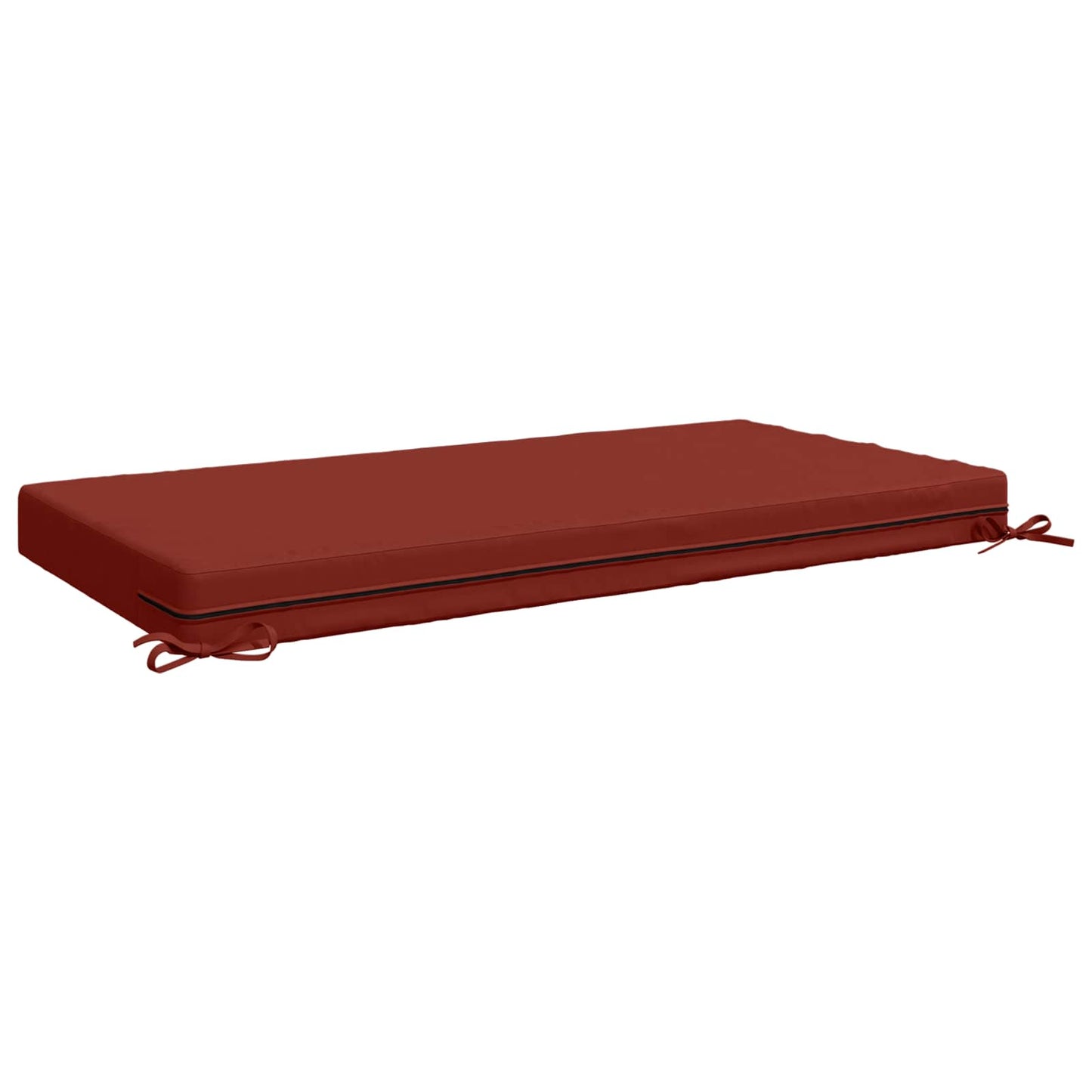 Seat Cushion SOEST 100% Polyester Red 120 x 80 x 10 cm
