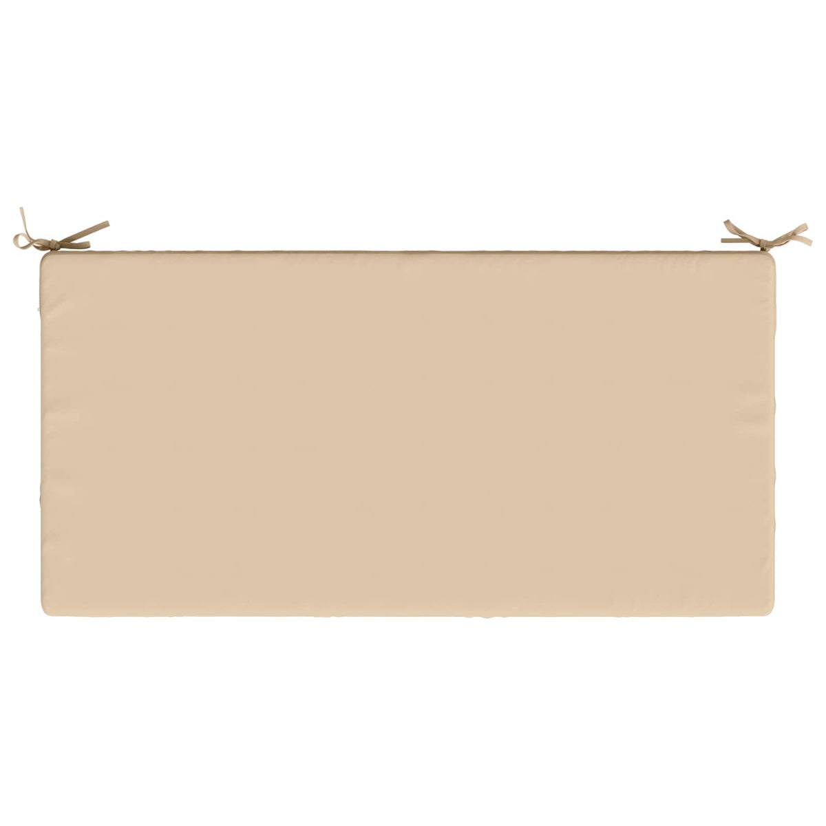 Seat Cushion SOEST 100% Polyester Cream 120 x 80 x 10 cm