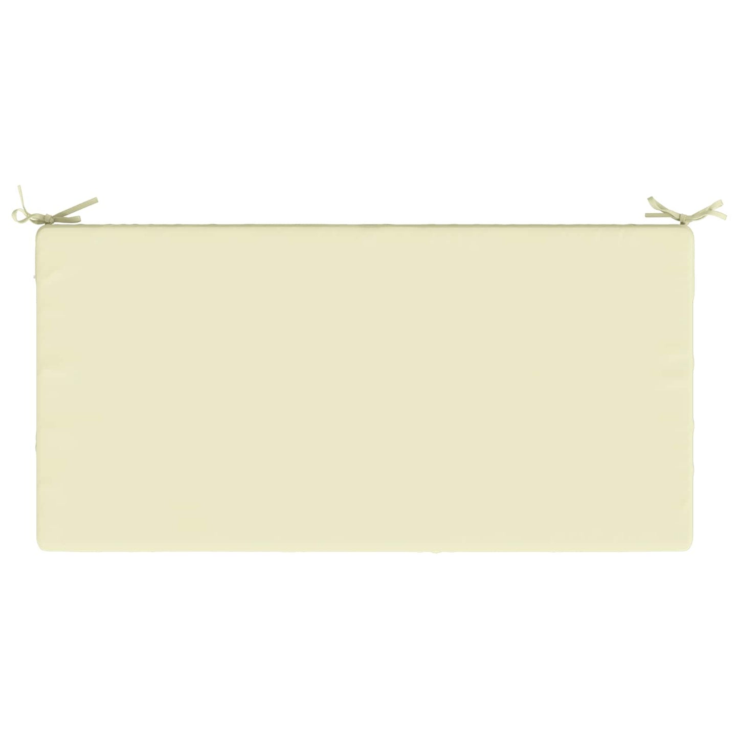 Seat Cushion SOEST 100% Polyester Cream 120 x 80 x 10 cm