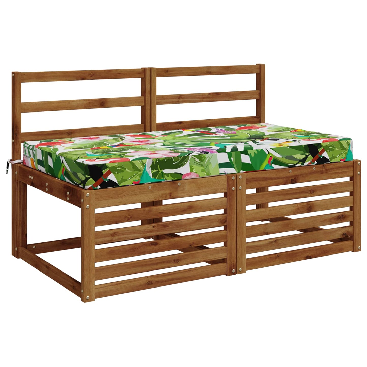 Seat Cushion SOEST 100% Polyester Multicolour 120 x 80 x 10 cm