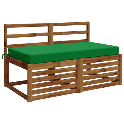 Seat Cushion SOEST 100% Polyester Green 120 x 80 x 10 cm
