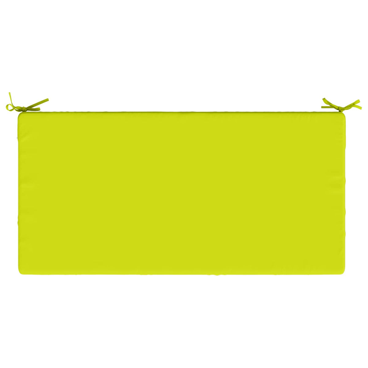 Seat Cushion SOEST 100% Polyester Bright Green 120 x 60 x 10 cm