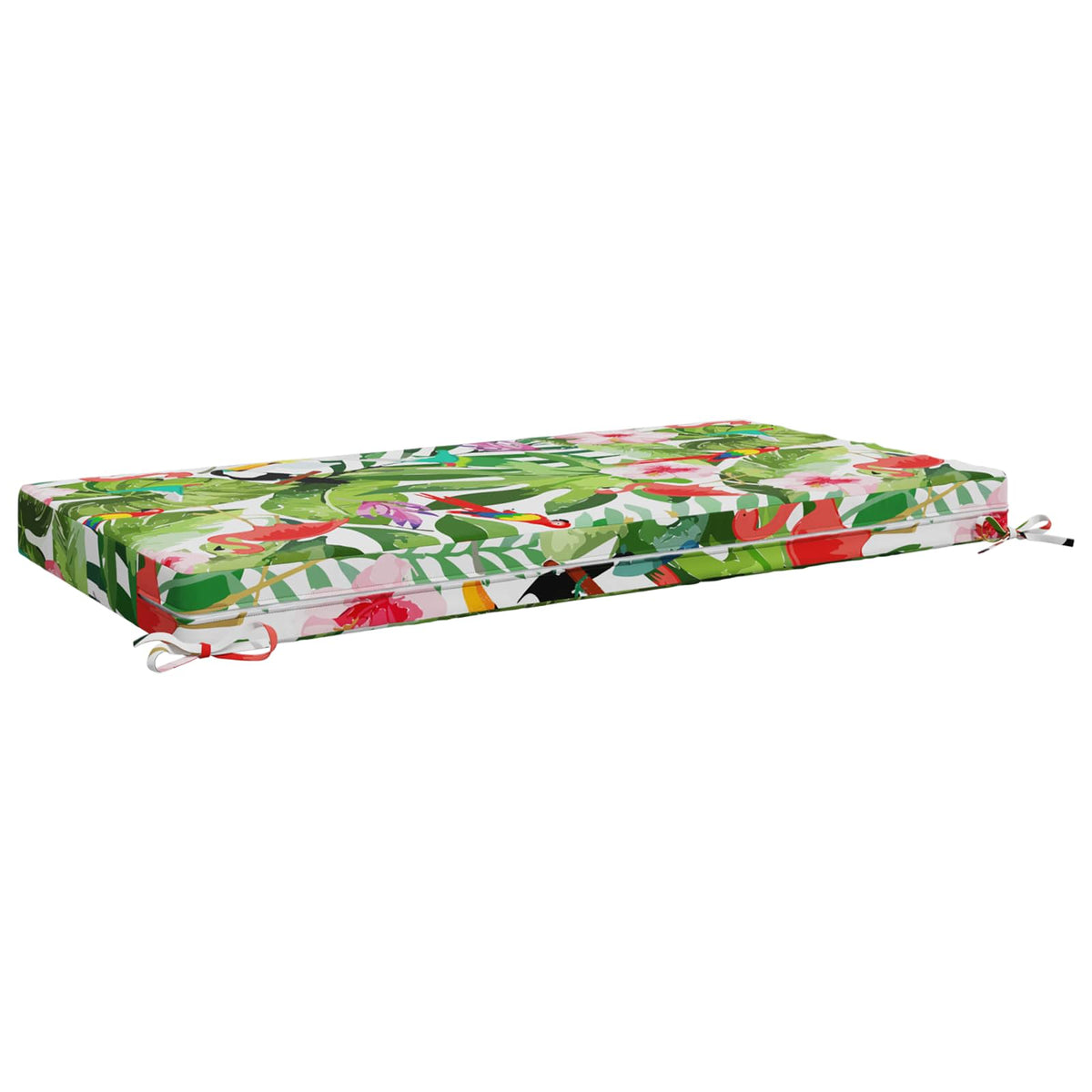 Seat Cushion SOEST 100% Polyester Multicolour 120 x 60 x 10 cm