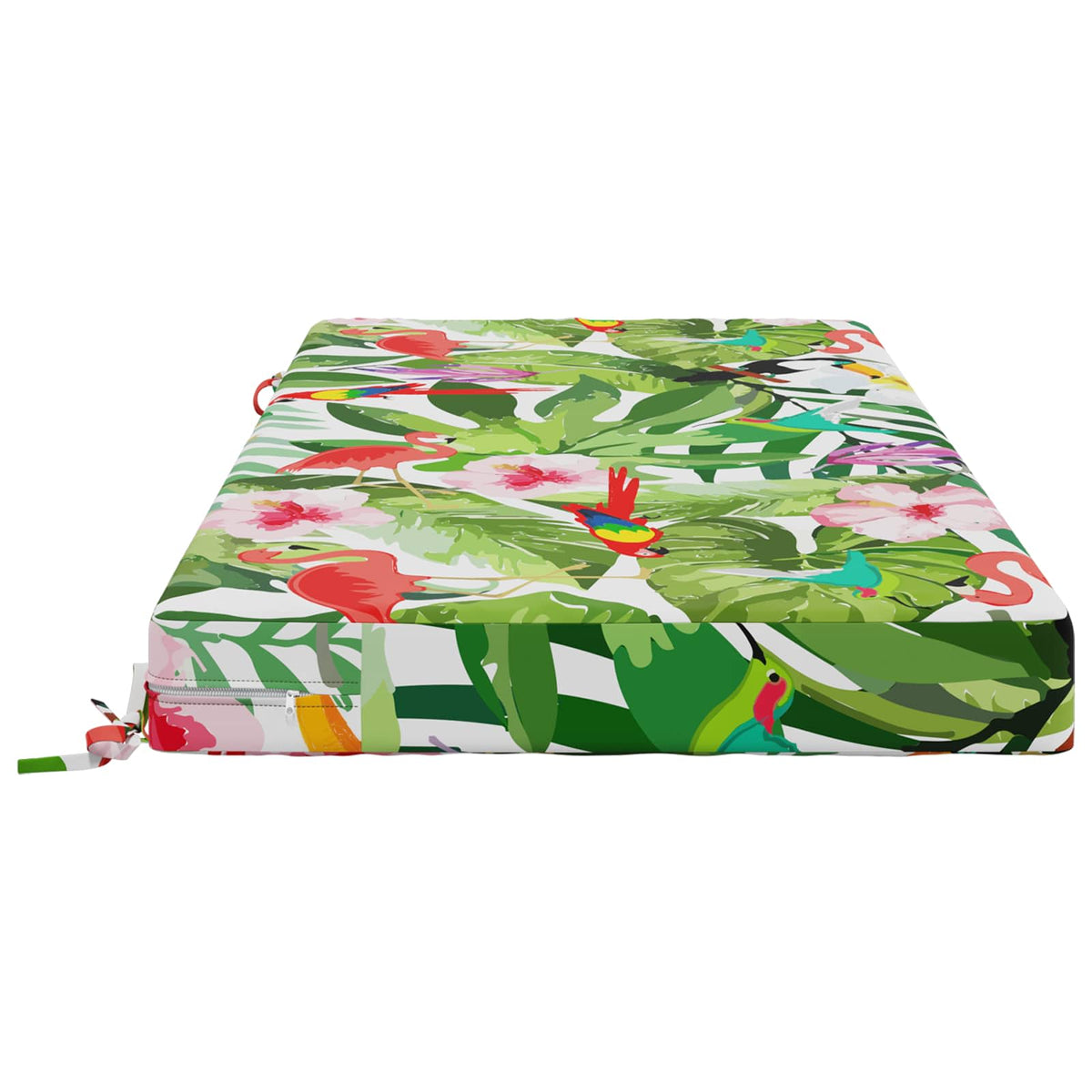 Seat Cushion SOEST 100% Polyester Multicolour 120 x 60 x 10 cm