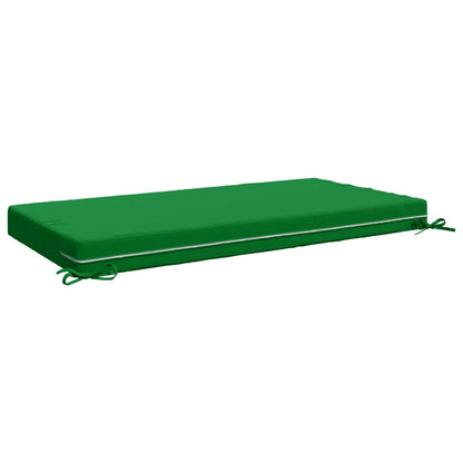 Seat Cushion SOEST 100% Polyester Green 120 x 60 x 10 cm