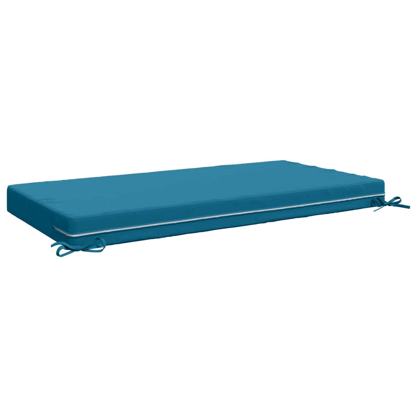 Seat Cushion SOEST 100% Polyester Light Blue 120 x 60 x 10 cm