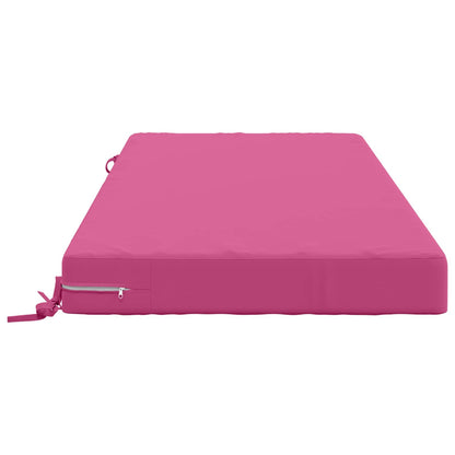 Seat Cushion SOEST 100% Polyester Pink 120 x 60 x 10 cm