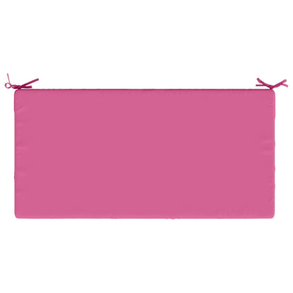 Seat Cushion SOEST 100% Polyester Pink 120 x 60 x 10 cm
