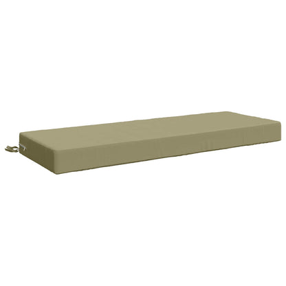 Seat Cushion SOEST 100% Polyester Light Green 120 x 40 x 10 cm