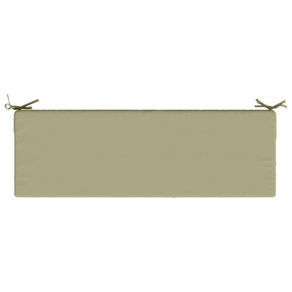 Seat Cushion SOEST 100% Polyester Light Green 120 x 40 x 10 cm