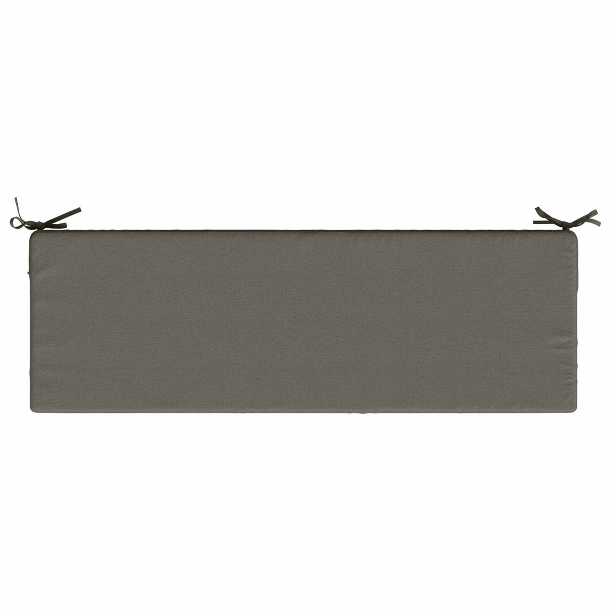 Seat Cushion SOEST 100% Polyester Grey 120 x 40 x 10 cm