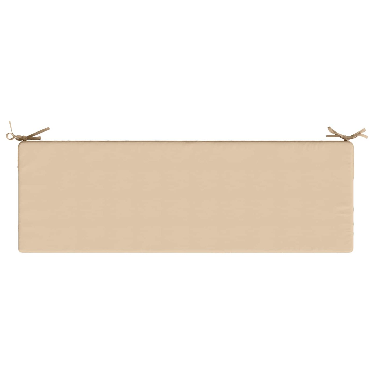 Seat Cushion SOEST 100% Polyester Cream 120 x 40 x 10 cm