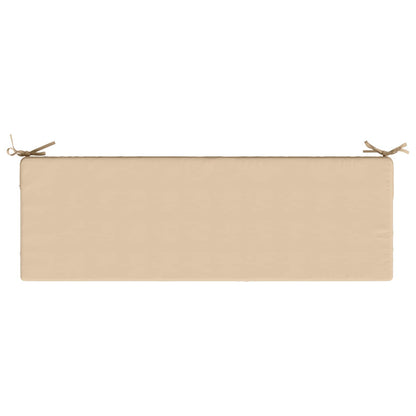 Seat Cushion SOEST 100% Polyester Cream 120 x 40 x 10 cm