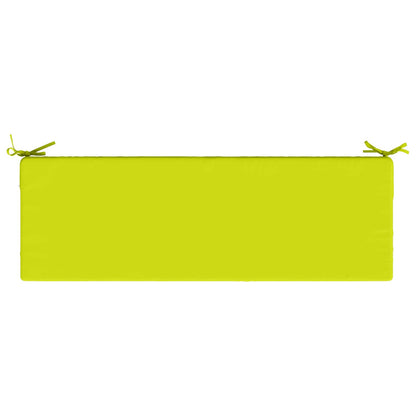 Seat Cushion SOEST 100% Polyester Bright Green 120 x 40 x 10 cm