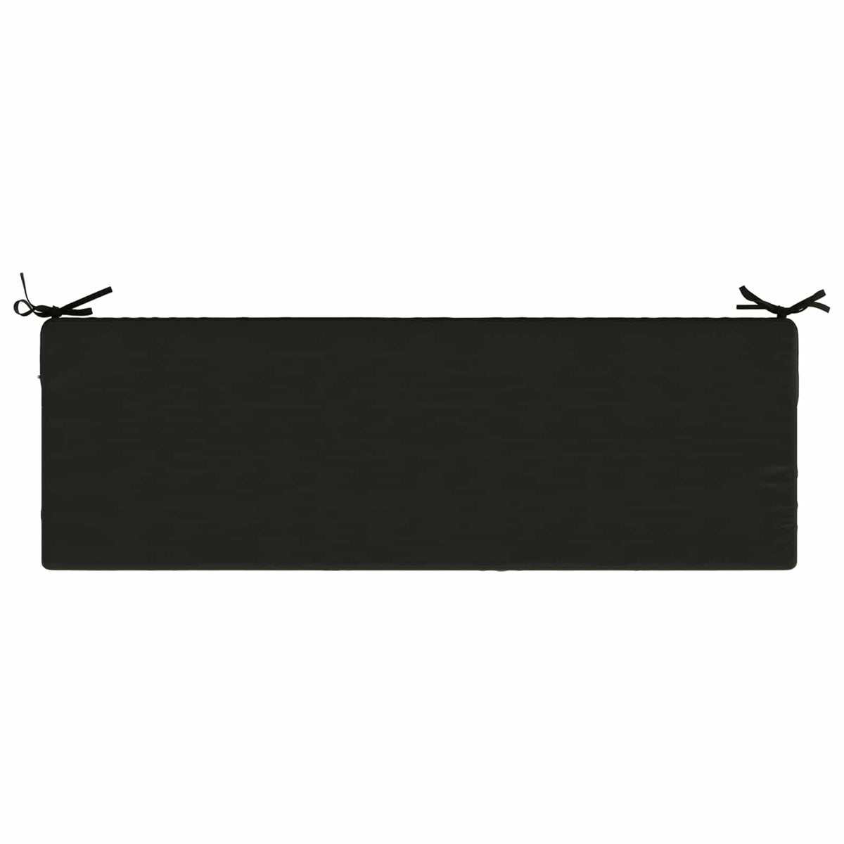 Back Cushion SOEST 100% Polyester Black 120 x 40 x 10 cm