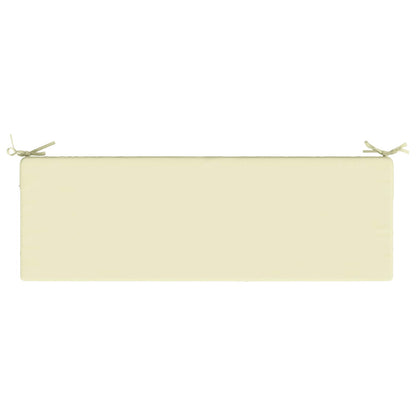 Seat Cushion SOEST 100% Polyester Cream 120 x 40 x 10 cm