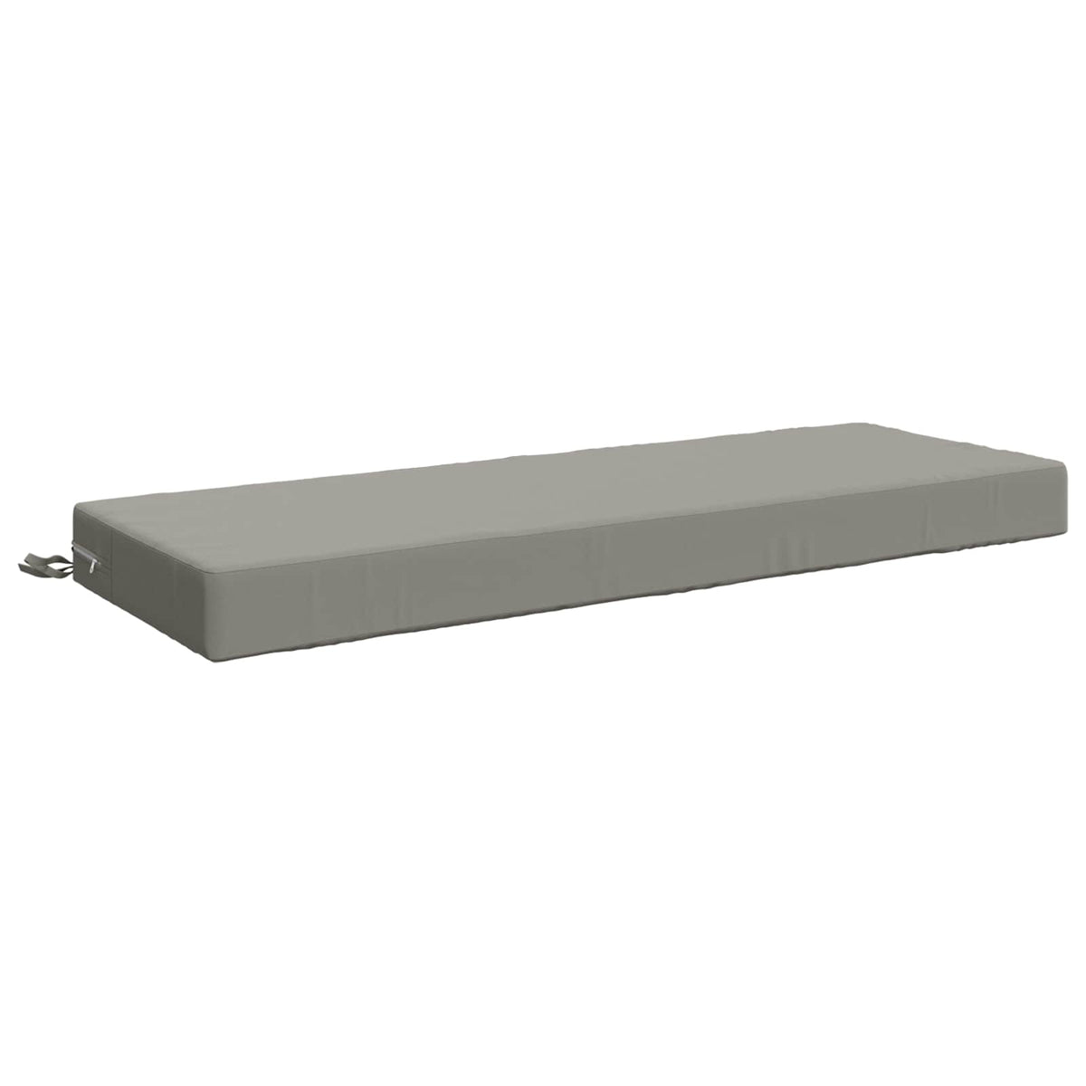 Seat Cushion SOEST 100% Polyester Grey 120 x 40 x 10 cm