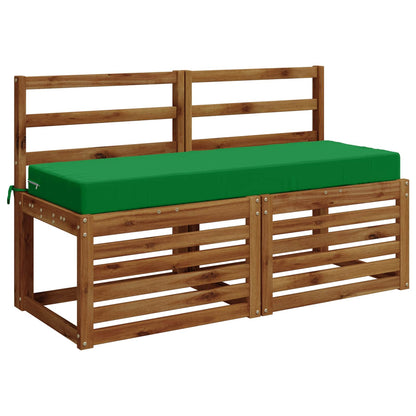 Seat Cushion SOEST 100% Polyester Green 120 x 40 x 10 cm