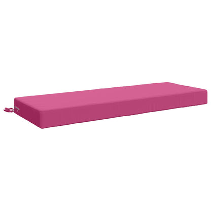 Seat Cushion SOEST 100% Polyester Pink 120 x 40 x 10 cm